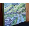 Rural Mountain Road  Stone Walls Wild Atlantic Way West Ireland Mayo