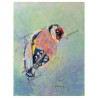 Beautiful Goldfinch Bird Handmade Painting in Acrylic