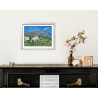 Irish Sheep on the Green Hills of Rural Western Ireland Giclèe Print