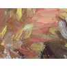 Beautiful Oil Painting of Yellow Flowers Chrysanthemums