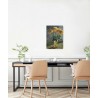 Beautiful Oil Painting of Yellow Flowers Chrysanthemums